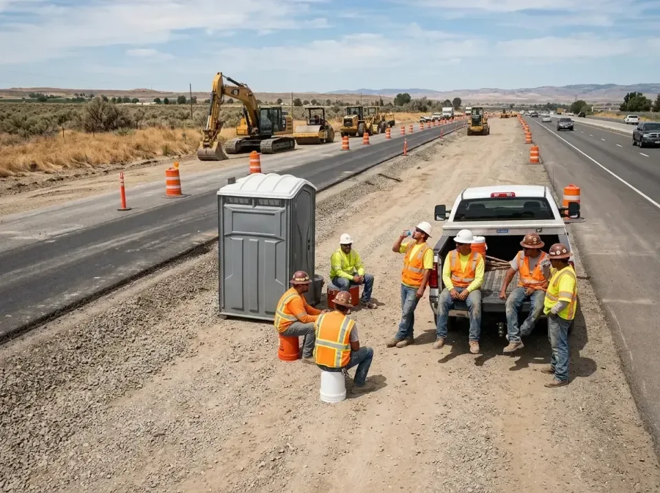 highway-road-construction-crew-007 — frequently asked questions, Porta Potty and Restroom Rentals in Exeter, CA